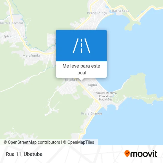 Rua 11 mapa