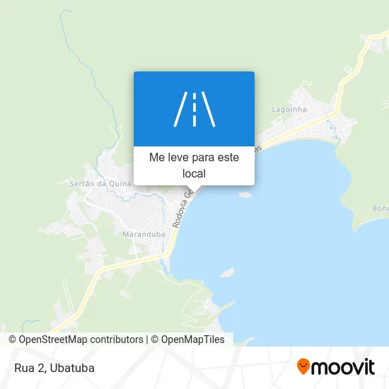 Rua 2 mapa