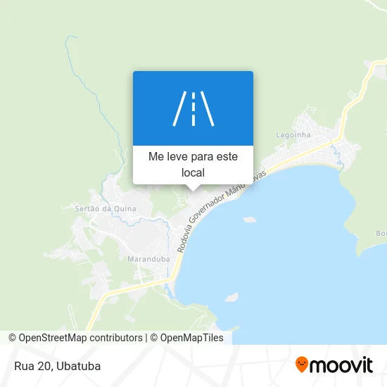Rua 20 mapa