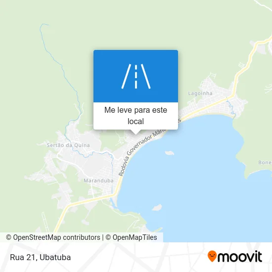 Rua 21 mapa