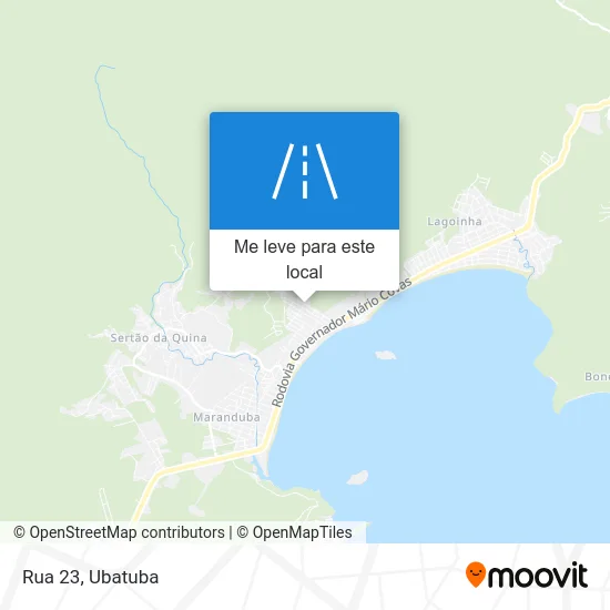 Rua 23 mapa