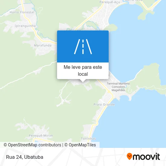 Rua 24 mapa