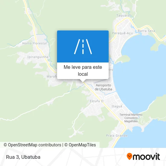 Rua 3 mapa