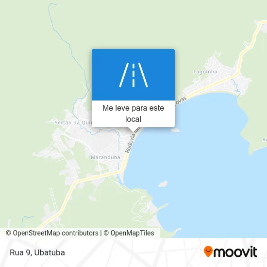 Rua 9 mapa
