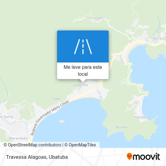 Travessa Alagoas mapa
