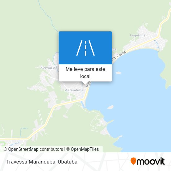 Travessa Marandubá mapa