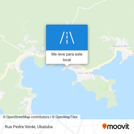 Rua Pedra Verde mapa