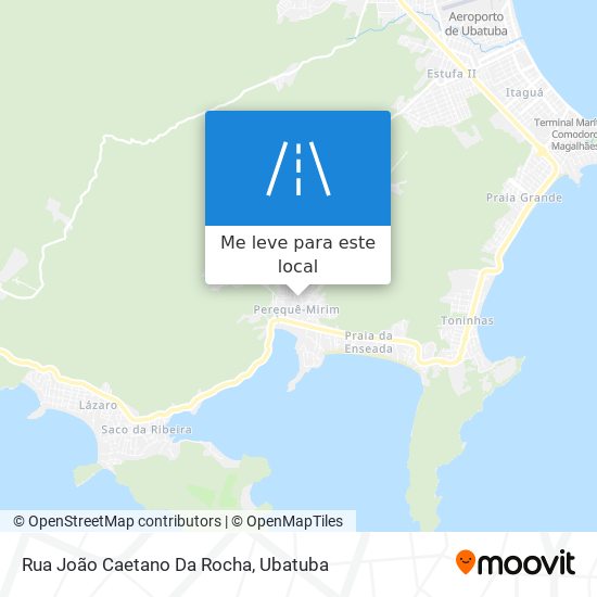 Rua João Caetano Da Rocha mapa