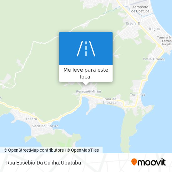 Rua Eusébio Da Cunha mapa