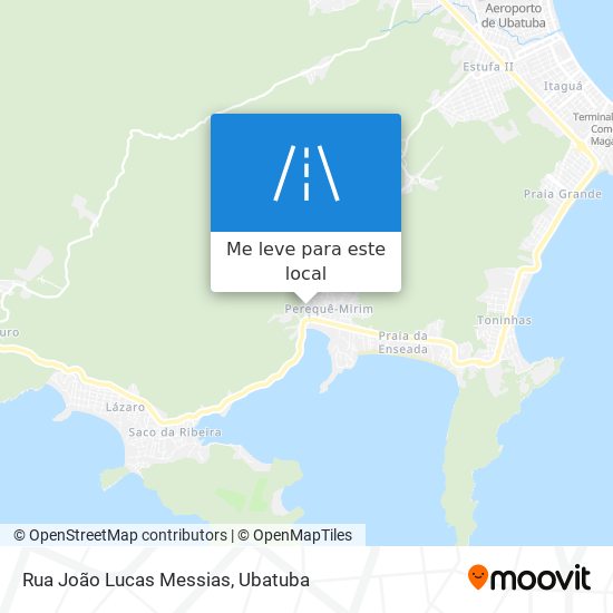 Rua João Lucas Messias mapa