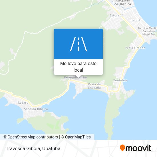 Travessa Gibóia mapa