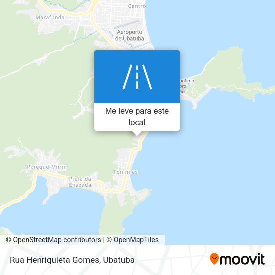 Rua Henriquieta Gomes mapa