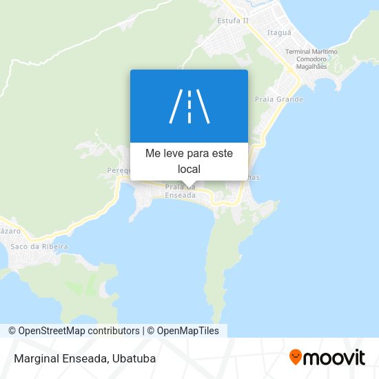 Marginal Enseada mapa