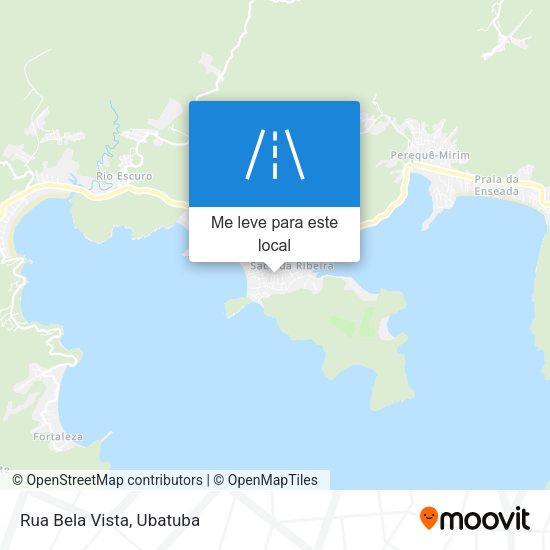 Rua Bela Vista mapa