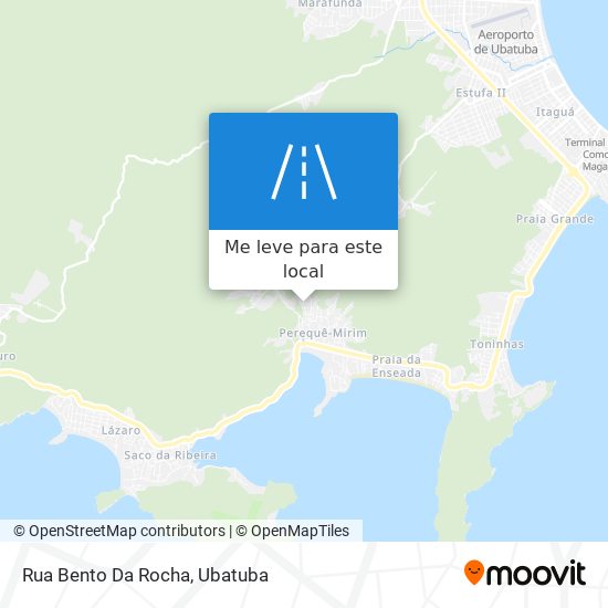 Rua Bento Da Rocha mapa