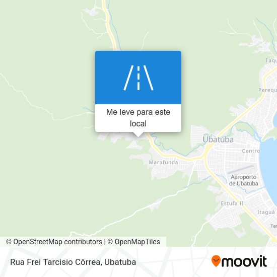 Rua Frei Tarcisio Côrrea mapa