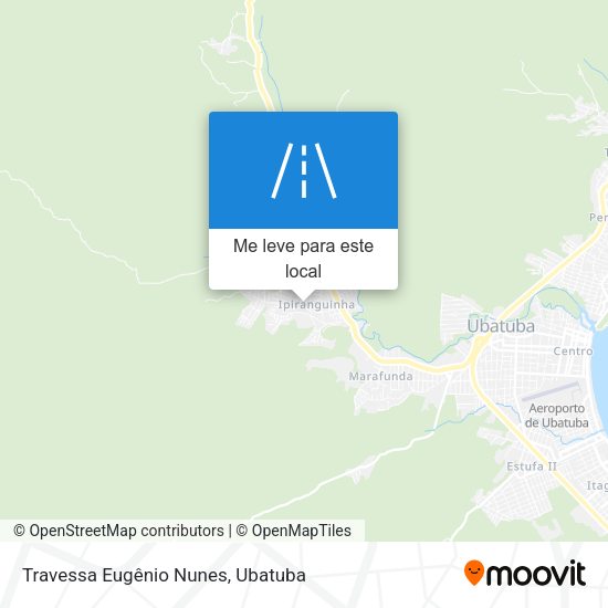 Travessa Eugênio Nunes mapa