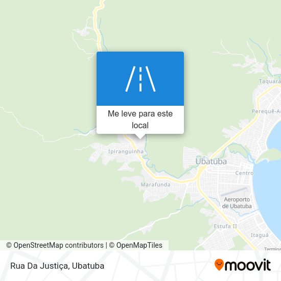 Rua Da Justiça mapa