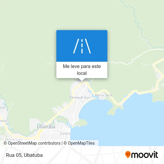 Rua 05 mapa