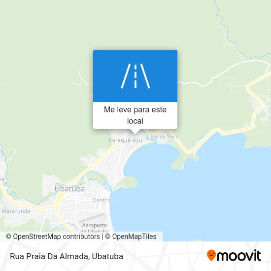 Rua Praia Da Almada mapa