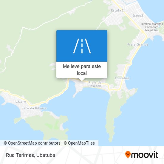 Rua Tarimas mapa