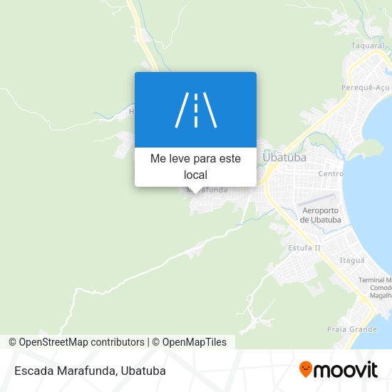 Escada Marafunda mapa