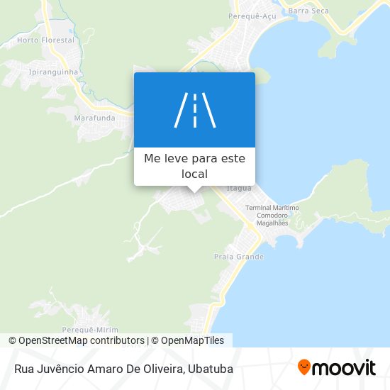 Rua Juvêncio Amaro De Oliveira mapa