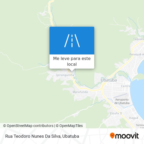 Rua Teodoro Nunes Da Silva mapa