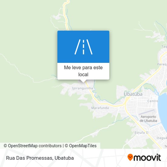 Rua Das Promessas mapa