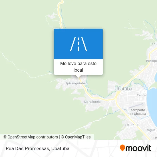 Rua Das Promessas mapa