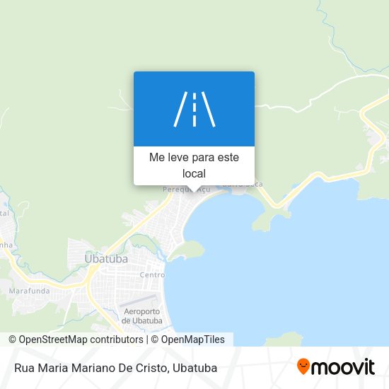 Rua Maria Mariano De Cristo mapa