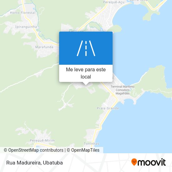 Rua Madureira mapa