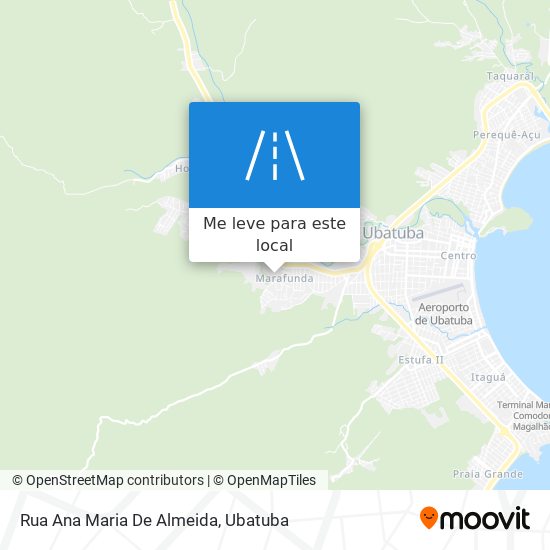 Rua Ana Maria De Almeida mapa