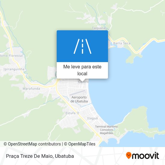Praça Treze De Maio mapa