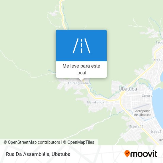 Rua Da Assembléia mapa