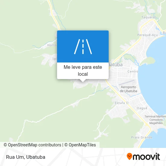 Rua Um mapa