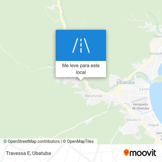 Travessa E mapa