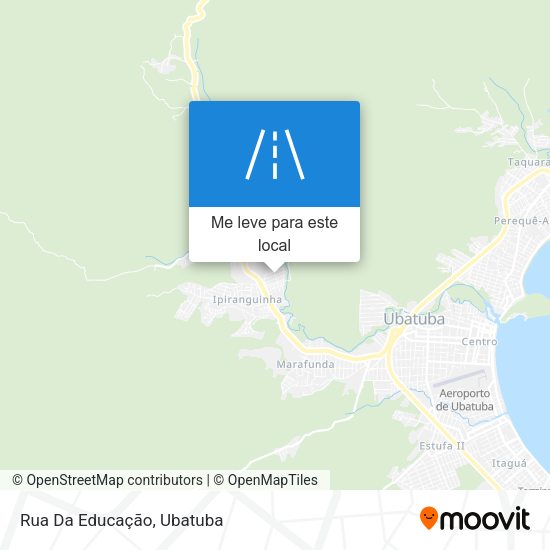 Rua Da Educação mapa