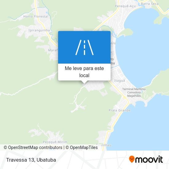 Travessa 13 mapa