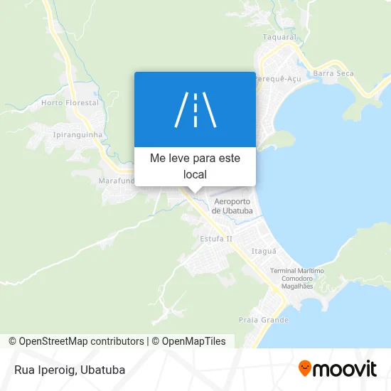 Rua Iperoig mapa