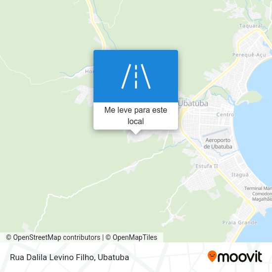 Rua Dalila Levino Filho mapa