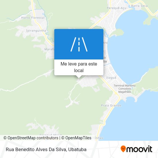 Rua Benedito Alves Da Silva mapa