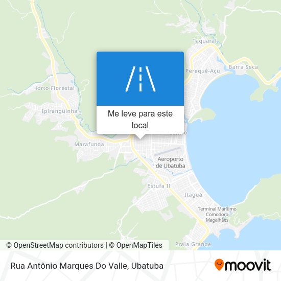 Rua Antônio Marques Do Valle mapa