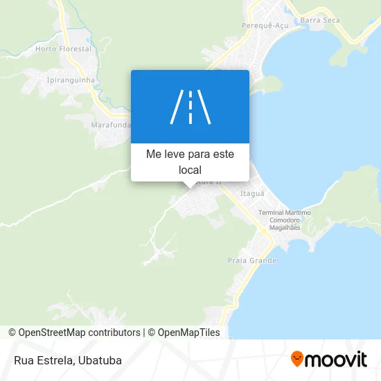 Rua Estrela mapa