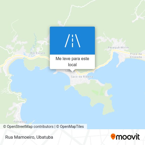 Rua Mamoeiro mapa