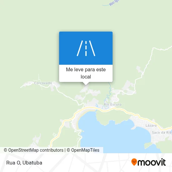 Rua O mapa