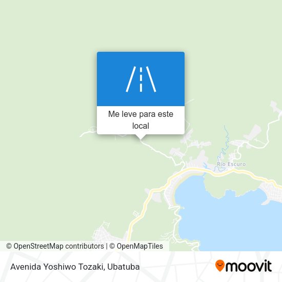 Avenida Yoshiwo Tozaki mapa