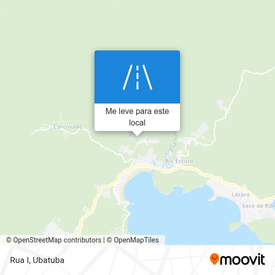 Rua I mapa