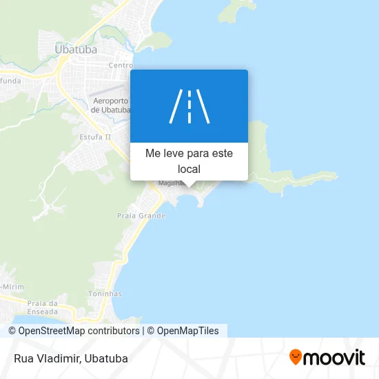 Rua Vladimir mapa