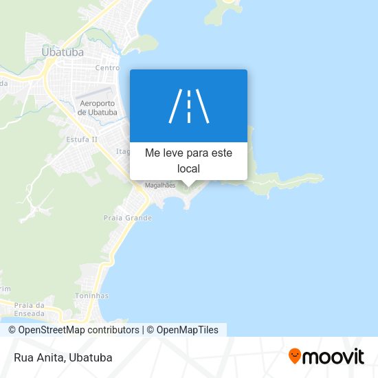 Rua Anita mapa